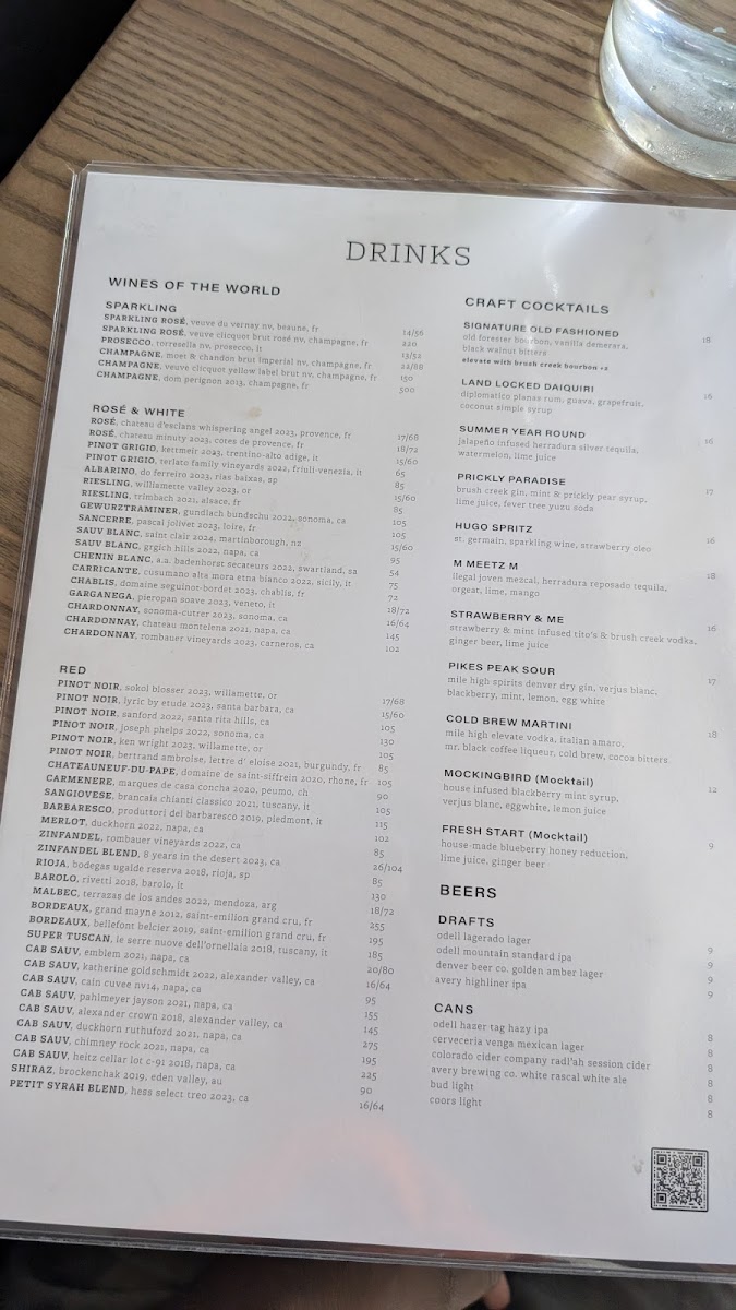 Corinne Denver Menu - Image 4