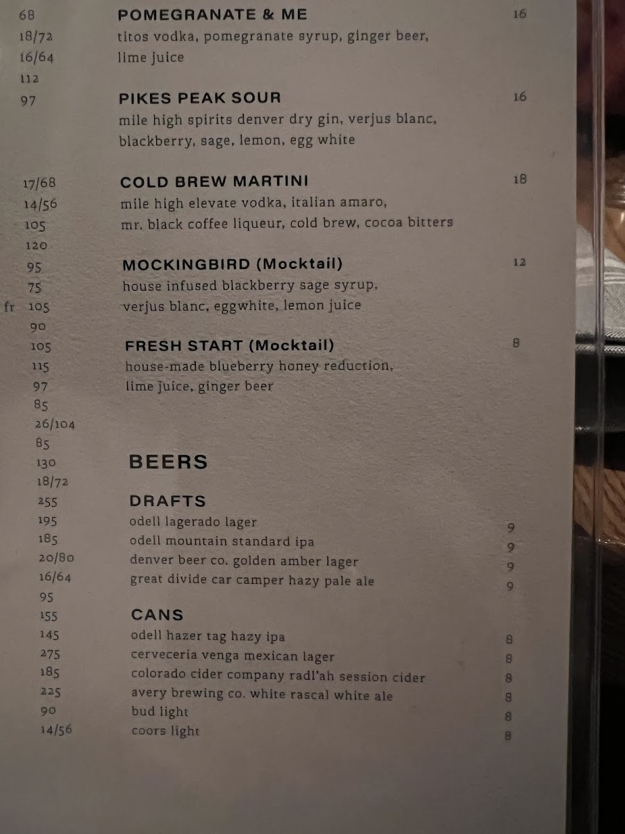 Corinne Denver Menu - Image 6